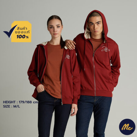 Mc JEANS เสื้อกันหนาว มีฮู้ด ผ้านุ่ม
