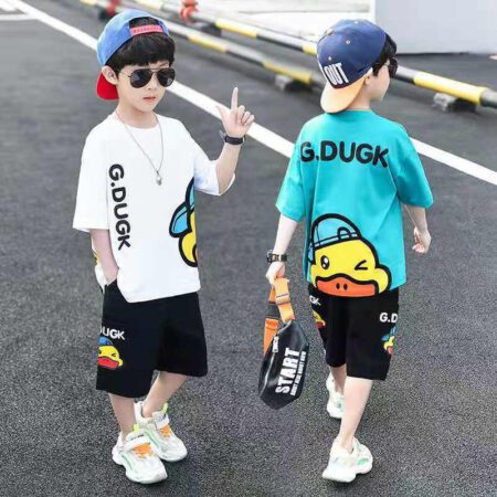 Akaki จัดส่งจากประเทศไทย เสื้อ+กางเกง ชุดเด็ก เสื้อผ้าเด็ก