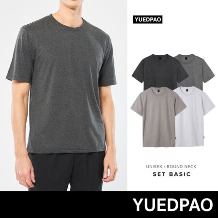 Yuedpao เสื้อยืด Ultrasoft Non-Iron set Basic